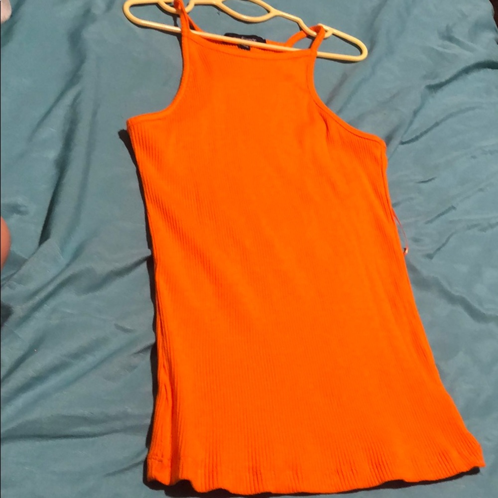 Orange Tank Top